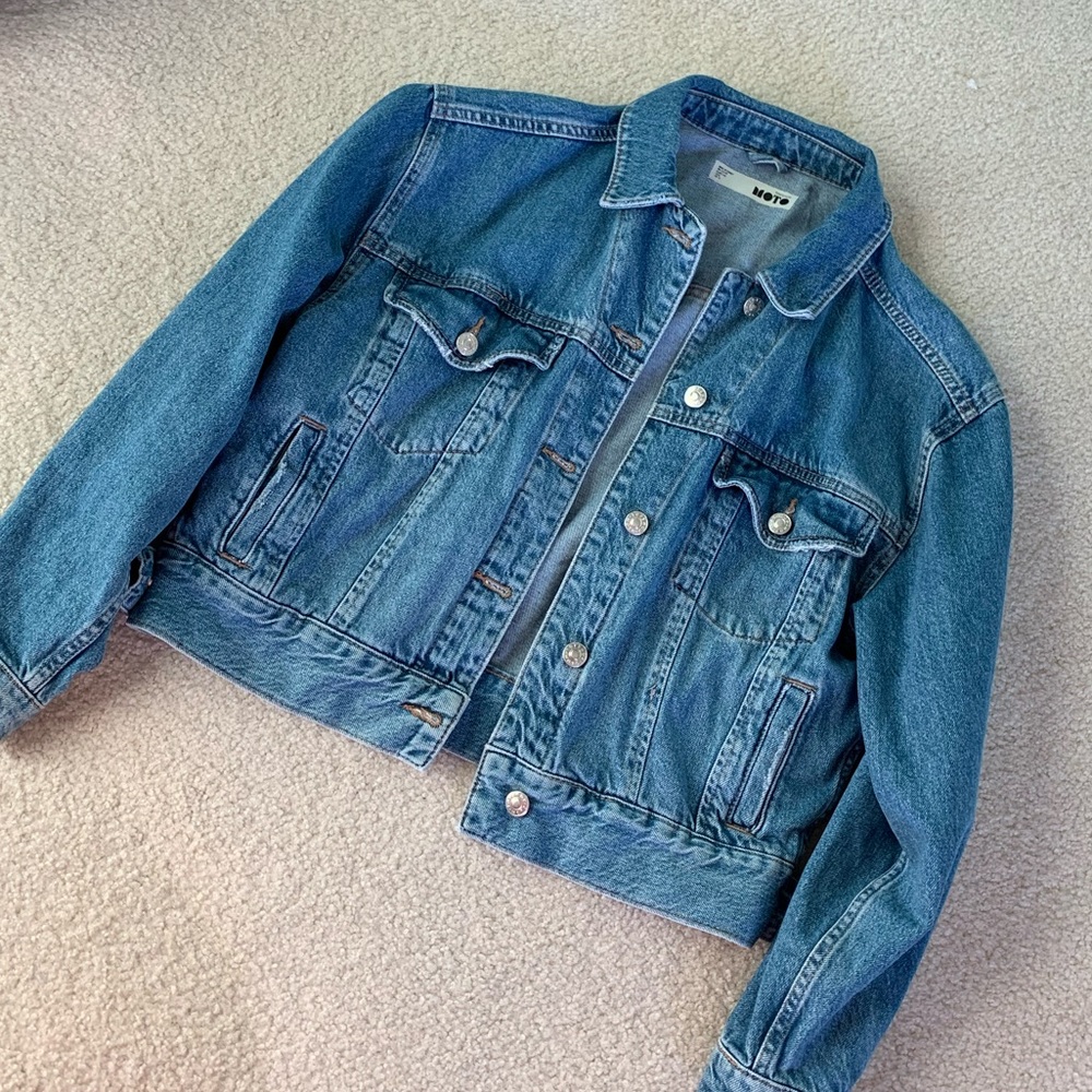 Cropped Jean jacket